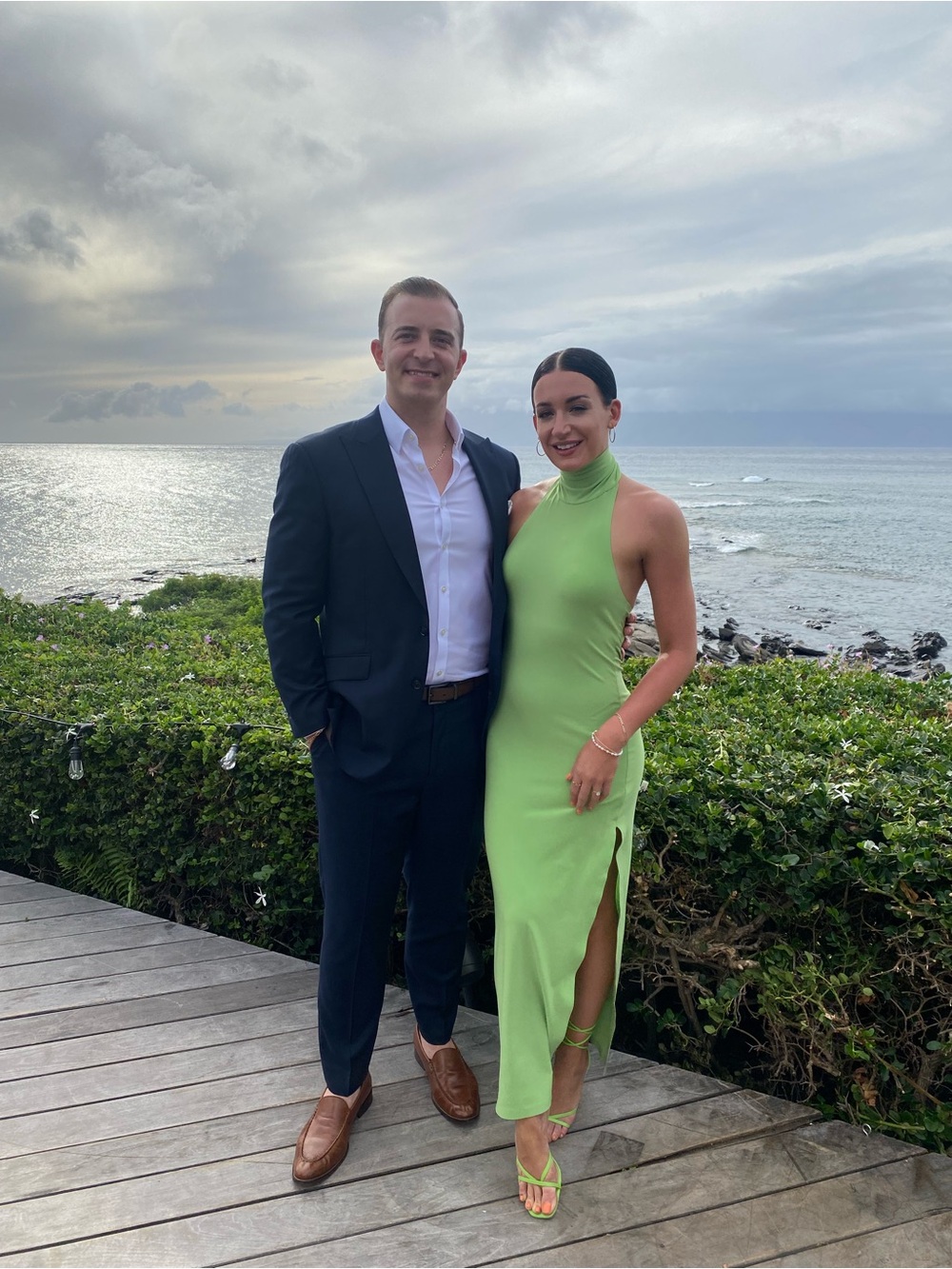 Green Norma Kamali dress
